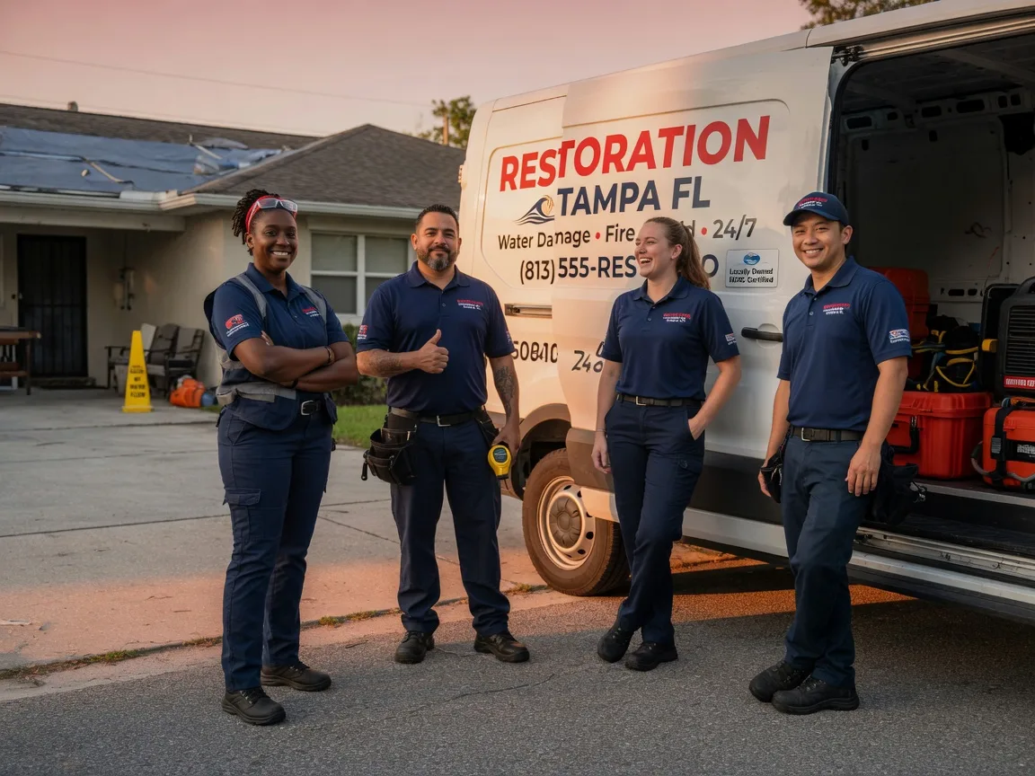Water Damage Restoration company in Kempton, IN