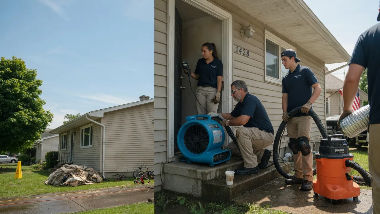 Water Damage Restoration in Kempton, IN near me